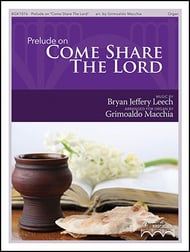 Prelude on Come Share the Lord Organ sheet music cover